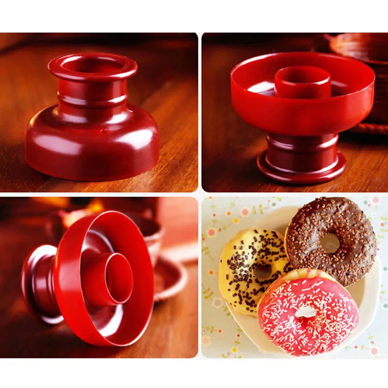 1pcs Practical Donut Tool Waffle Donut Maker Cutter Mold Sweet Food Sweets Baking Cookie Biscuit Cake Mold Kitchen Dessert Tool - Walfos® Kitchenware