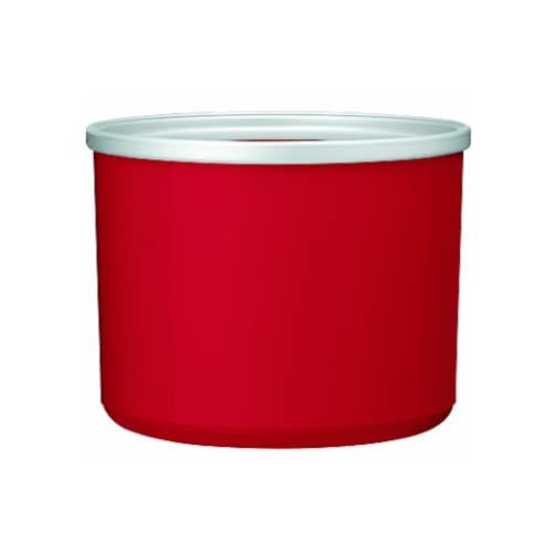 Cuisinart ICE-21RP1 1.5-Quart Frozen Yogurt, Ice Cream and Sorbet Maker, Double Insulated Freezer Bowl elminates the need for Ice and Makes Frozen Treats in 20 Minutes or Less, Red