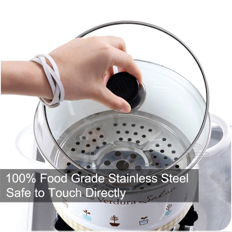 2Pcs/Set Lid For Cookware Pot Saucepan Kettle Lid Cookware Saucepan Kettle Lid Replacement Knobs Cover Holding Handles Pan Part - Walfos® Kitchenware