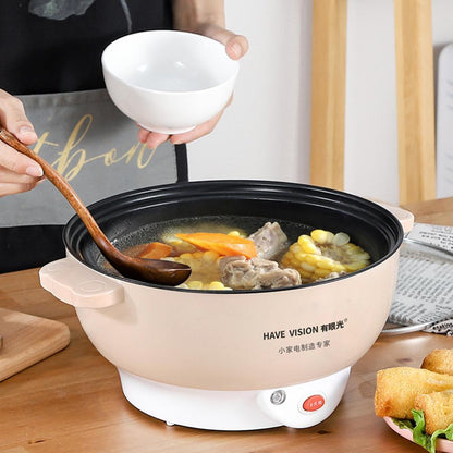 Stainless Steel Electric Cooker Non-stick Double Handle