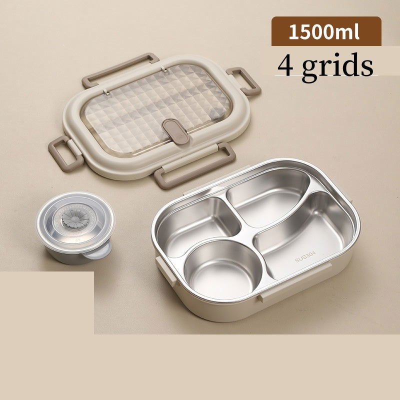 304 Insulated Lunch Box Can Enter Microwave Bento Box - Walfos® Kitchenware