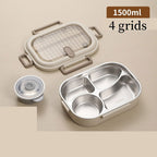 304 Insulated Lunch Box Can Enter Microwave Bento Box - Walfos® Kitchenware