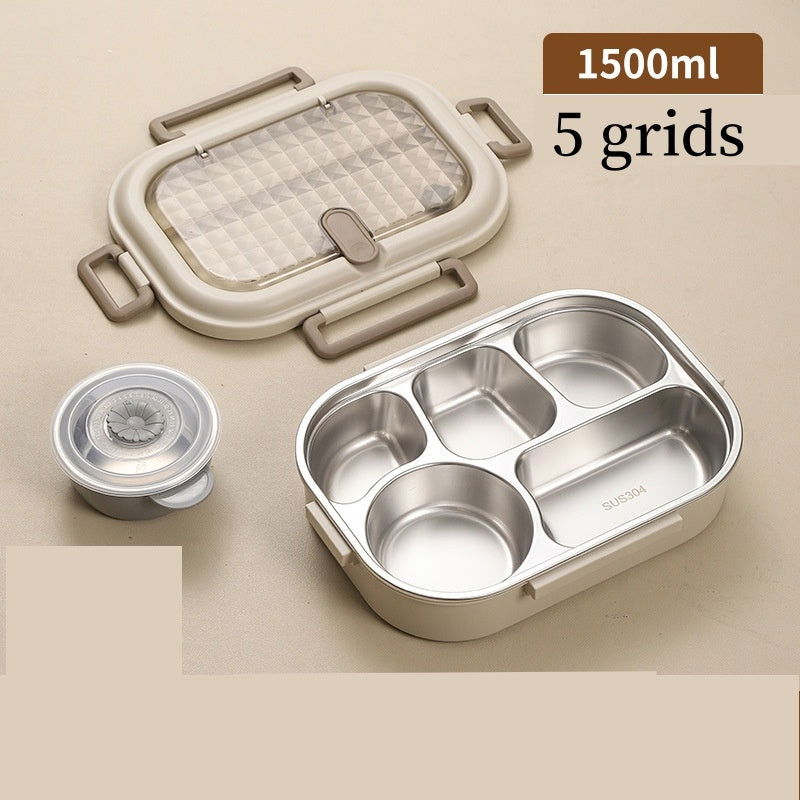 304 Insulated Lunch Box Can Enter Microwave Bento Box - Walfos® Kitchenware