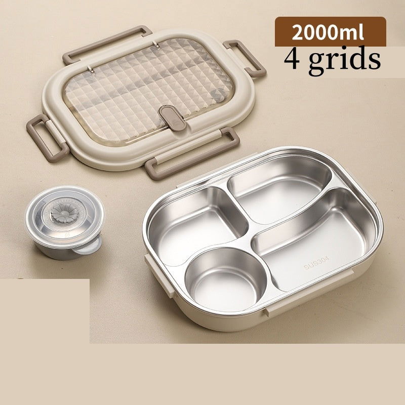 304 Insulated Lunch Box Can Enter Microwave Bento Box - Walfos® Kitchenware