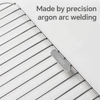304 stainless steel cooling rack with feet, bread, biscuits food household oven thickened heat dissipation barbecue baking rack - Walfos® Kitchenware