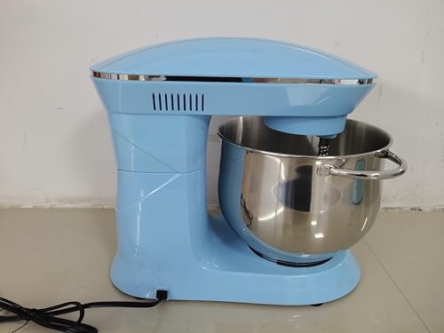 9.5 Qt Stand Mixer, 10-Speed Tilt-Head Food Mixer, Vezzio 660W Kitchen Electric Mixer with Stainless Steel Bowl, Dishwasher-Safe Attachments for Most Home Cooks(Blue)