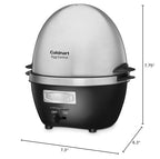 Cuisinart Cooker, 10 Egg, Brushed Stainless Steel