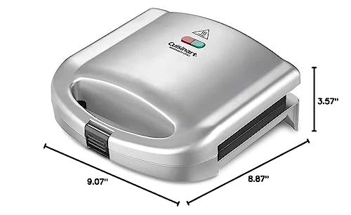 Cuisinart WM-SW2N1 Sandwich Grill, Silver