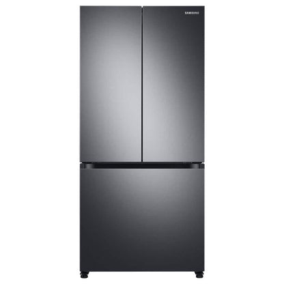 SAMSUNG RF18A5101SG 18 Cu. Ft. Smart Counter Depth French Door Lodówka - Czarna Stal nierdzewna