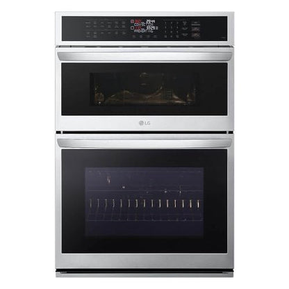 LG WCEP6423F 30 Inch Smart 6.4 cu. ft. Total Capacity Electric Combination Double Wall Oven with Wi-Fi