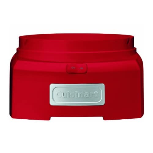 Cuisinart ICE-21RP1 1.5-Quart Frozen Yogurt, Ice Cream and Sorbet Maker, Double Insulated Freezer Bowl elminates the need for Ice and Makes Frozen Treats in 20 Minutes or Less, Red