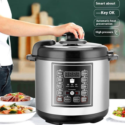 5L Pressure Cooker Multi-function Intelligent Reservation Timing Rice Cooker Household