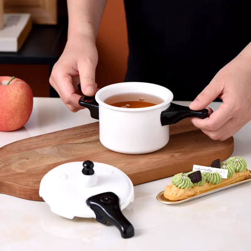 Creative Pressure Cooker Ceramic Cup Grouting