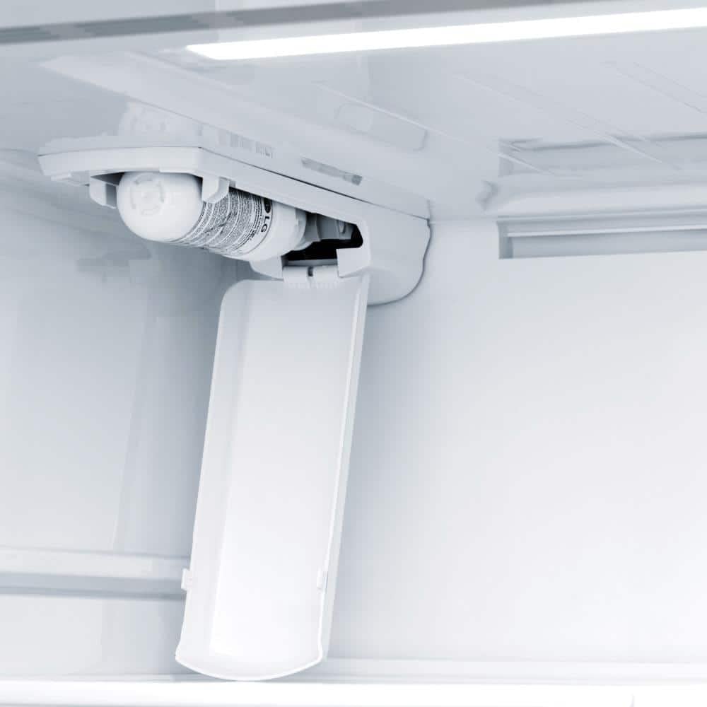 Lodówka LG 28 cu.ft. Smart Wi-Fi z drzwiami francuskimi — 27,80 ft³ — 2 szuflady zamrażarki — 18,60 ft³ pojemności netto lodówki — 9,20 ft³ pojemności netto zamrażarki — 724 kWh rocznie — gładka — LED
