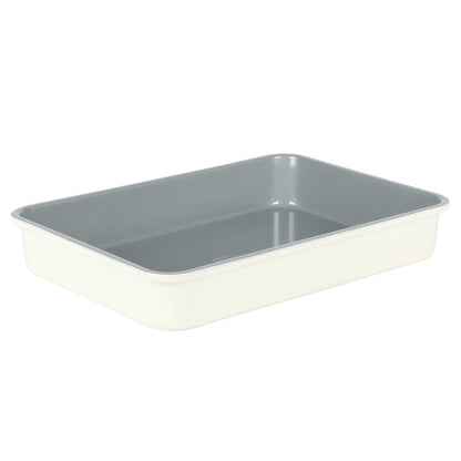 SUR LA TABLE Kitchen Essentials Bake Sale 9 X 5 Inch PFOA, PFAS, PTFE Free Nonstick Loaf Pan - Linen White