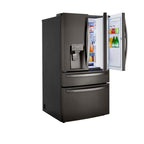 LG LRMDS3006D / LRMDS3006D / LRMDS3006D Розумний холодильник об'ємом 30 куб. футів з Wi-Fi та льодогенератором Craft Ice Maker.