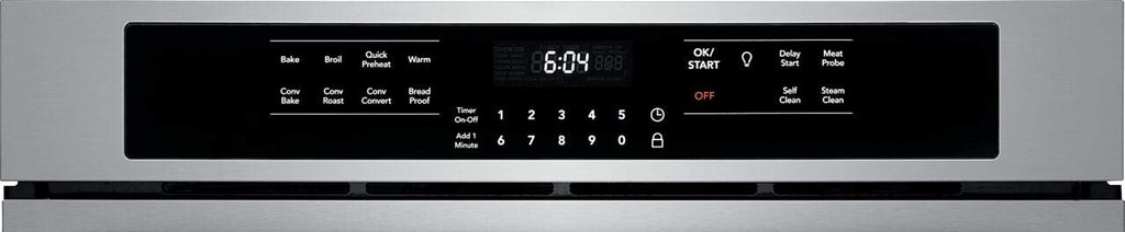 Frigidaire FGEW3066UF Gallery Series 30 Inch 5.1 cu. ft. Total Capacity Electric Single Wall Oven in Stainless Steel