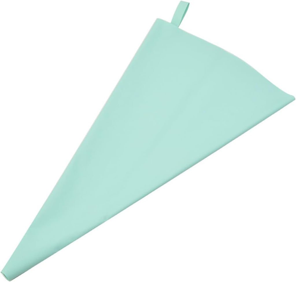 Silicone Pastry Bags, 5 Sizes Reusable Icing Piping Bags Baking Cookie Cake Decorating Bags (10"+12"+14"+16"+18"), 5 PCS Icing Cream Frosting Bags,DIY Kitchen Tool,Green