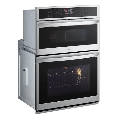 LG WCEP6423F 30 Inch Smart 6.4 cu. ft. Total Capacity Electric Combination Double Wall Oven with Wi-Fi