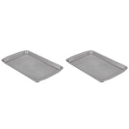 Circulon Nonstick Bakeware Set, Nonstick Cookie Sheet / Baking Sheet - 2 Piece, Gray