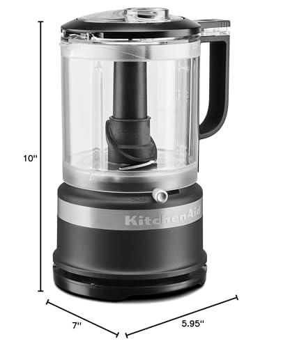 KitchenAid 5 Cup Food Chopper - KFC0516,Matte Black