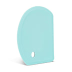 Sapid Flexible Curved Edge Silicone Bowl Scraper(5.98"x4.3"), Food Grade Dough Scraper for Baking Sourdough Bread, Cake, Multipurpose Kitchen Dish Scrapers, Easy to Clean (1, Gray)