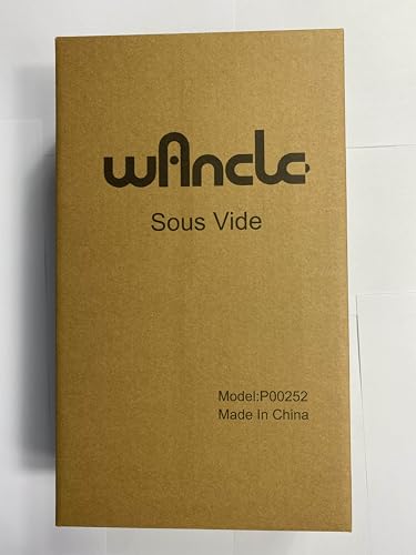 Sous Vide Cooker Immersion Circulator, Wancle sous vide machine 850W, Ultra-Quiet, 120V, Black