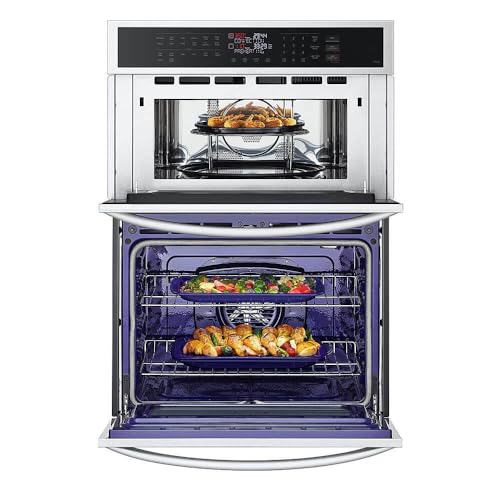 LG WCEP6423F 30 Inch Smart 6.4 cu. ft. Total Capacity Electric Combination Double Wall Oven with Wi-Fi