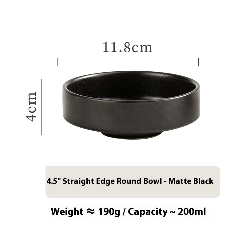 45-inch Rice Bowl Round Japanese Style Japanese Style Ramen Bowl Soup Bowl - Walfos® Kitchenware