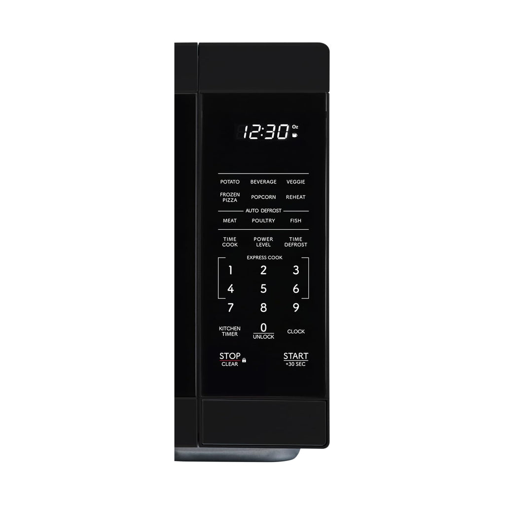 SHARP SMC1161KB Oven with Removable 12.4" Carousel Turntable, Cubic Feet, 1000 Watt Countertop Microwave, 1.1 CuFt, Black