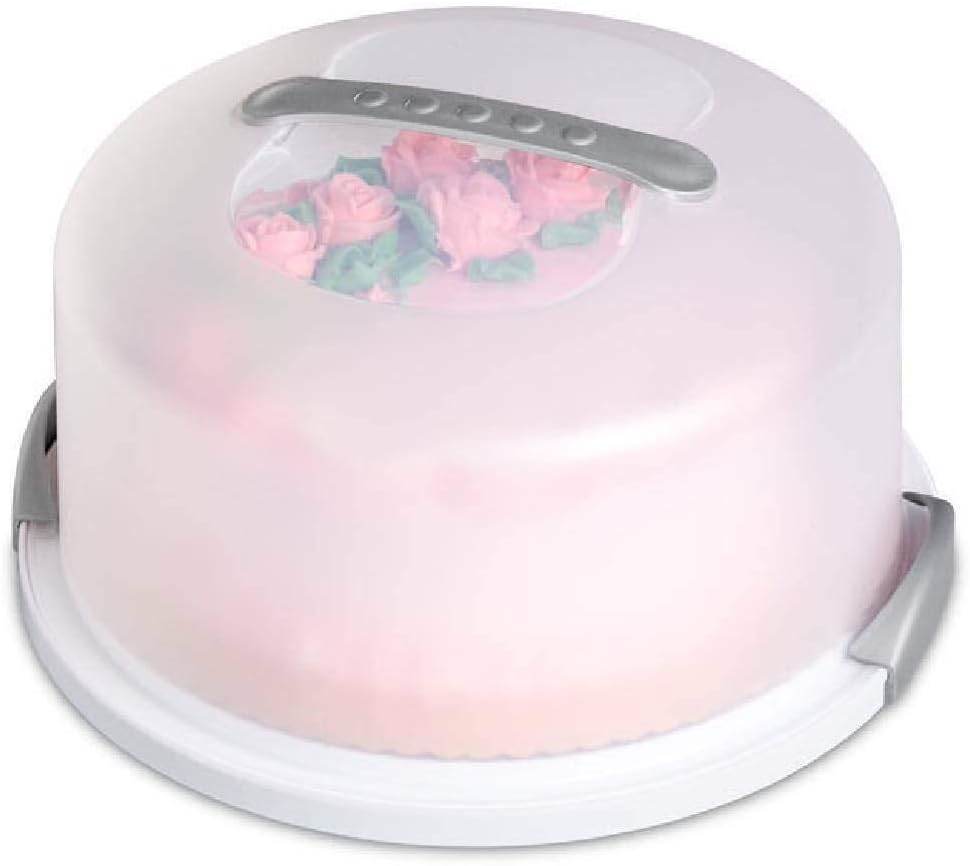 Extra Large Cake Storage Container, Cake Carrier With Handle 14 X 14 X 8