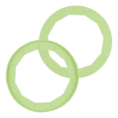 Silicone Pie Crust Shield, Adjustable Bake Crust Protector, Heavy Duty Pie Crust Edge Shield Cover Pie Ring for Crust Pie Saver, Pie Crust Kit for Baking Pie Pizza Fits 8-10.5” Pie Pans