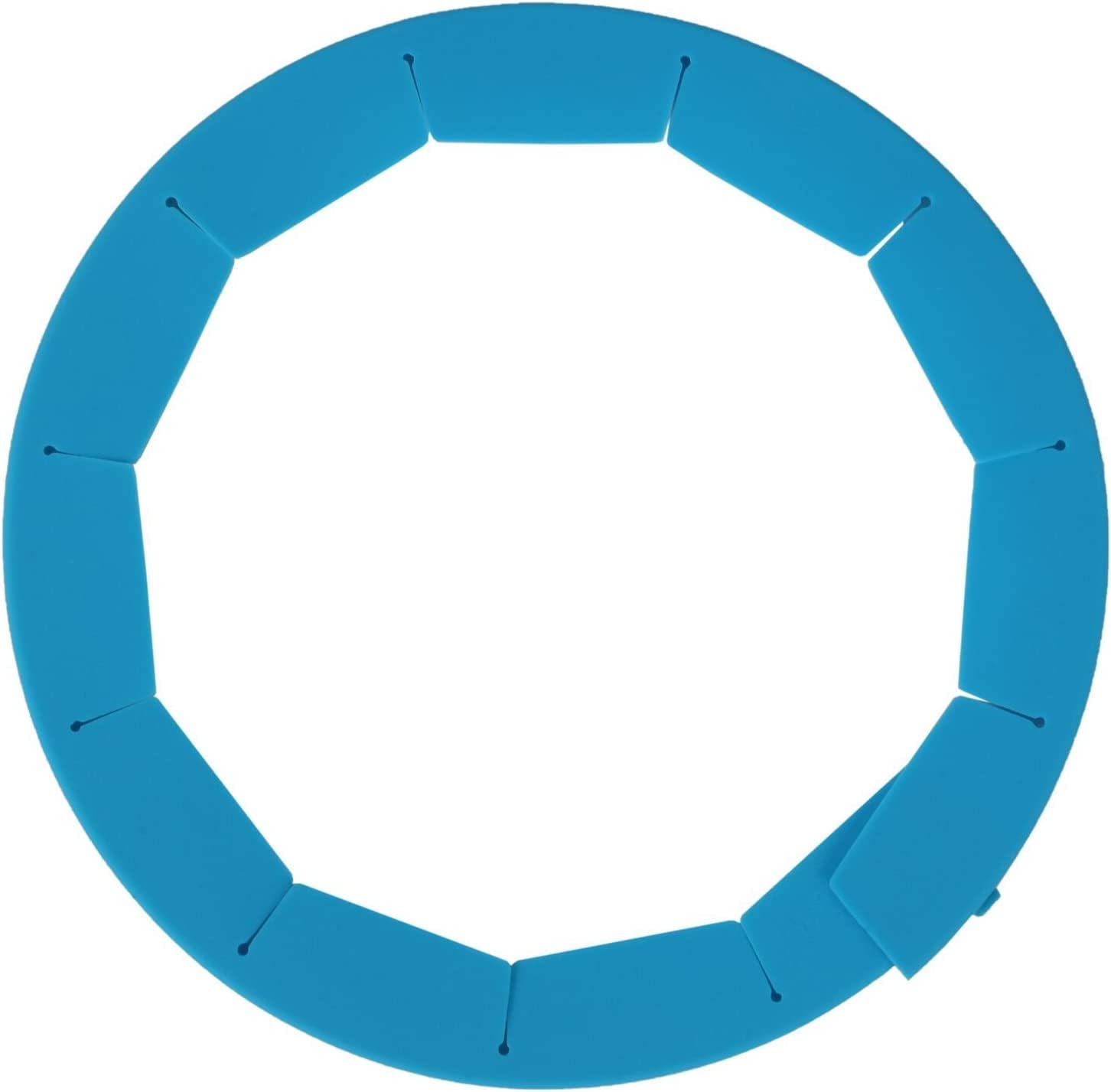 SUUCARER Adjustable Pie Crust Shield Silicone Pie Protector, Pie Ring Crust Bake Protector Pie Cover，Pie Accessories Kitchen Gadget for Baking Pizza Pie Tools, Fits 8 to 10.5 Inch Pie Pans, 2 PCS