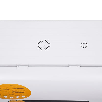 WUSILILU Portable Countertop Dishwasher, Spray Type Dishwasher, 3 Washing Conditions, Residual Temperature Drying + Air-cooled Drying, 110V (White)