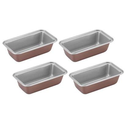 Cuisinart CMBM-4LP Mini Loaf Pan 4 Count (Pack of 1)