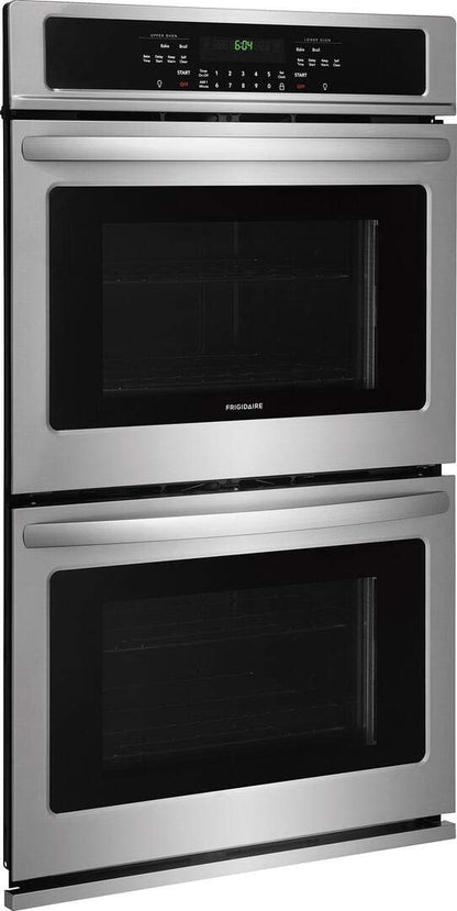 Frigidaire FFET3026TS 30 Inch 9.2 cu. ft. Total Capacity Electric Double Wall Oven with 4 Oven Racks, in Stainless Steel