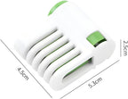 2PCS DIY Cake Slicer, Stratification Auxiliary Bread Slice, Toast Cut, 5 Layers Leveler Slicer, Kitchen Fixator Tool Green