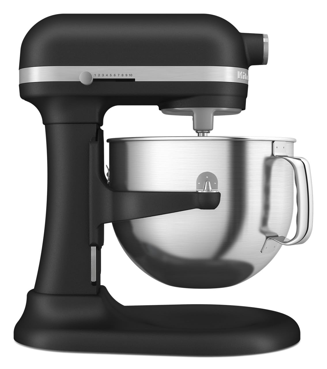 Міксер KitchenAid® з підйомною чашею на 7 літрів, чавунний, чорний