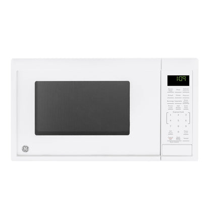 GE GCST09N1WWW Microwave Oven, 900-watt 7 Auto Cooking Settings, Kitchen Essentials for The Countertop, Dorm Room or Apartment, Child-Lock Technology 0.9 Cu. Ft, White