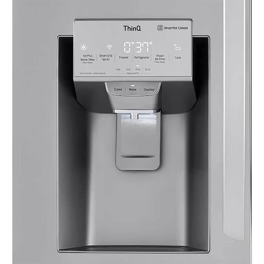 LG LRMVS3006S / LRMVS3006S / LRMVS3006S Розумний холодильник Door-in-Door об'ємом 29,5 куб. футів з льодогенератором Craft Ice Maker