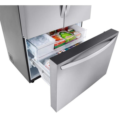 LG LRFLC2706S 27 Cu. Ft. French Door Smart Refrigerator in Stainless Steel