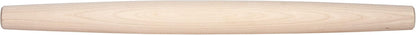 J.K. Adams Maple Wood Baking and Pastry French Rolling Pin for Pizza, Pie, Cookie Dough Roller, and More, 20.5" long x 1.75" diameter (COOP-FP1)