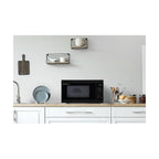 SHARP SMC1161KB Oven with Removable 12.4" Carousel Turntable, Cubic Feet, 1000 Watt Countertop Microwave, 1.1 CuFt, Black