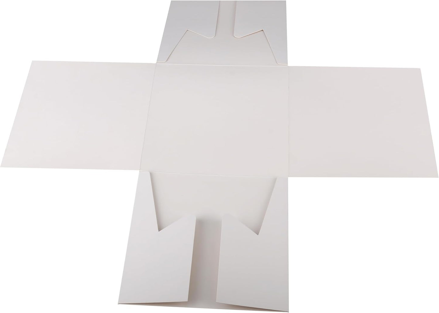 Cakebon Cake Boxes with Boards - 10 Inch Round Cake Drum White (1-pack) - Box With Window for Birthdays, Weddings and Parties