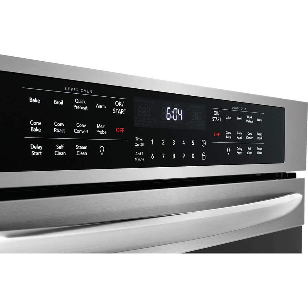 Piekarnik ścienny elektryczny Frigidaire FGET3066UF 30" Gallery Series Double z konwekcją w kolorze stali nierdzewnej