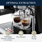 De'Longhi La Specialista Espresso Machine with Grinder, Milk Frother, 1450W, Barista Kit - Bean to Cup Coffee & Cappuccino Maker,Stainless Steel, Black
