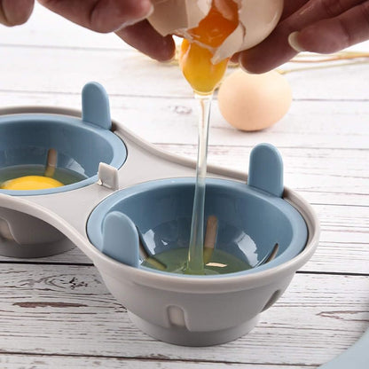 Microwave Egg Poacher for Perfectly Cooked Eggs in Minutes! - egg poacher - egg poacher microwave - microwave egg poacher 2 egg - egg cooker