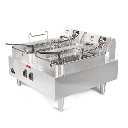 Star Mfg. Star-Max 30 lb Electric Fryer w/ (2)-15 lb Baskets