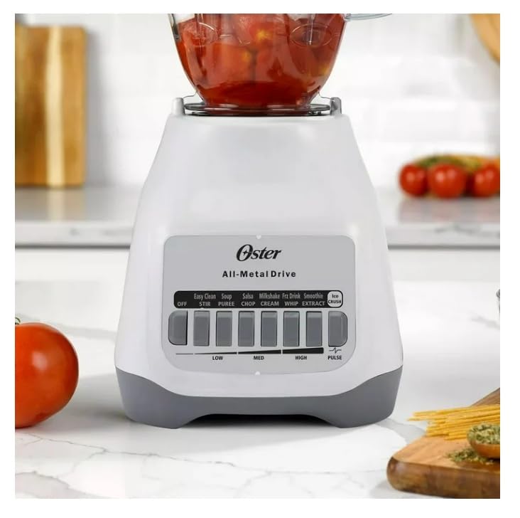 Oster Classic 2-in-1 Kitchen System Blender and Food Processor 700W BPA-Free