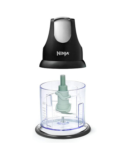 Ninja Food Chopper Express Chop with 200-Watt, 16-Ounce Bowl for Mincing, Chopping, Grinding, Blending and Meal Prep (NJ110GR)